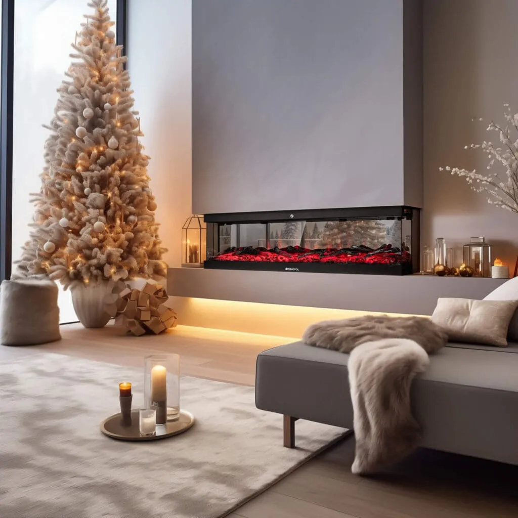 Kamin im Wohnzimmer – Arrangements und Inspirationen für den Winter 2023