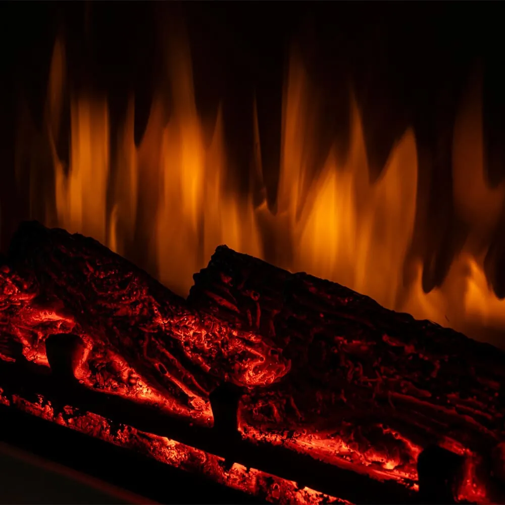 Freistehender Kamin „Ziege” im Wohnzimmer von Frau Monika. Eine Geschichte darüber, wie der freistehende Elektroheizkamin von Termofol ein weiteres Zuhause verwandelt hat [CASE STUDY] 