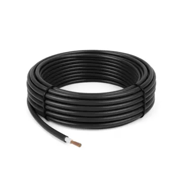 Doppelt isoliertes Installationskabel TERMOFOL LGY 2,5 mm² – schwarz