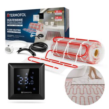 Set Heizmatte mit Thermoregulator TF-HM-150.05.H6.BLACK