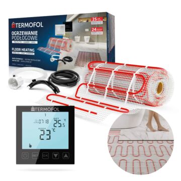 Heizmatten-Set mit Thermostat TF-HM-150.05.H1.BLACK