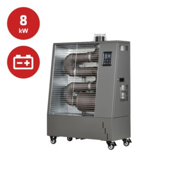 Infrarot-Ölheizung mit Akku EMLO DC-08 2–8kW