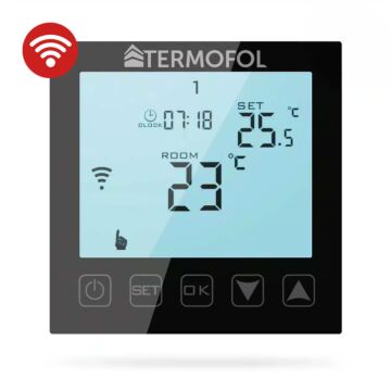 Thermostat TF-WiFi Schwarz