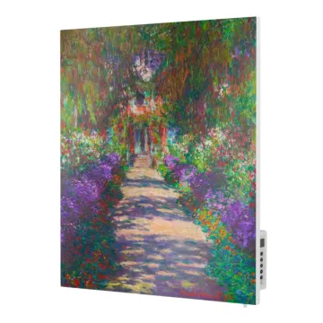 Metall-Infrarotstrahler TF-SWT400 mit Druck Hauptweg durch den Garten in Giverny