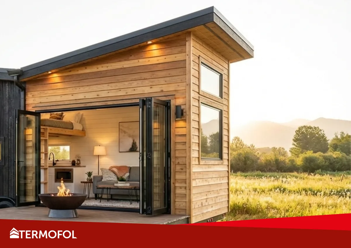 Heizung für mobile Häuser und Tiny Houses – ohne Heizraum, Heizkörper und zusätzliche Kosten
