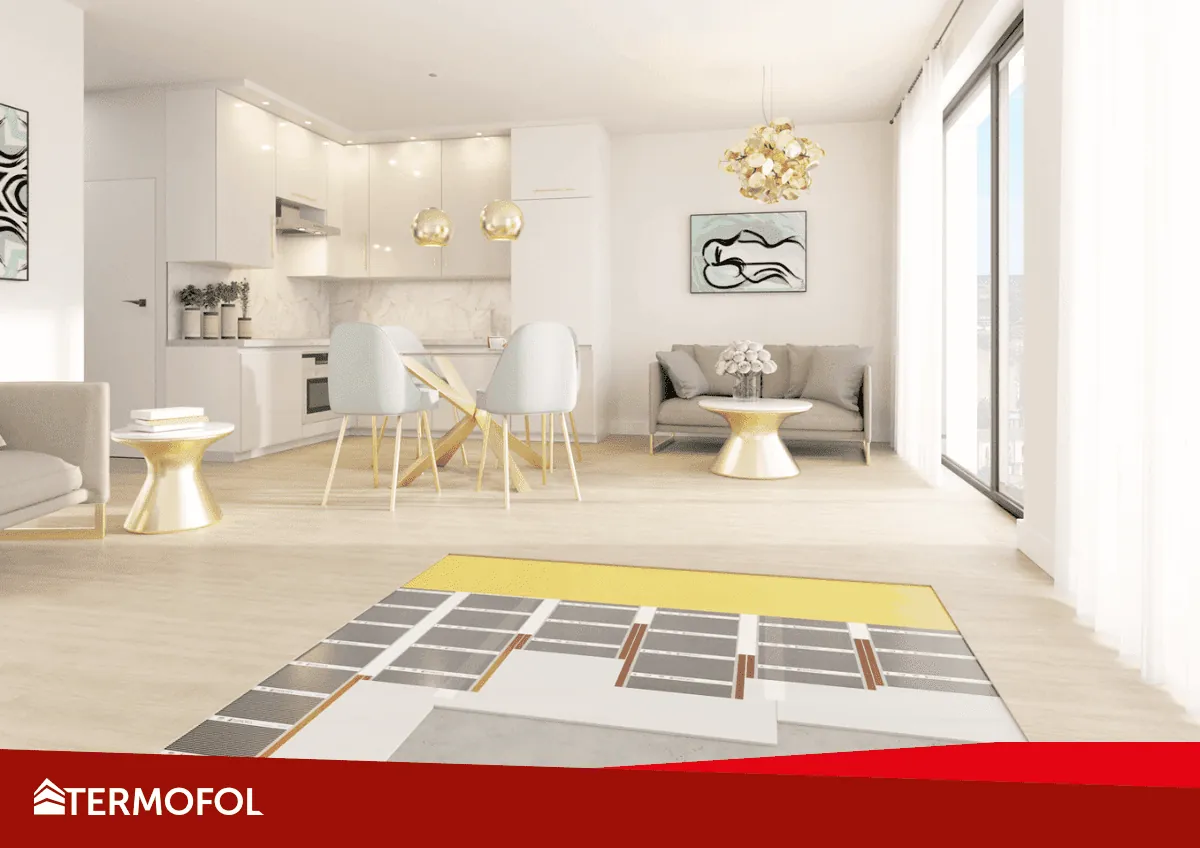 Montage der TERMOFOL Heizfolie – Schritt für Schritt mit praktischen Tipps