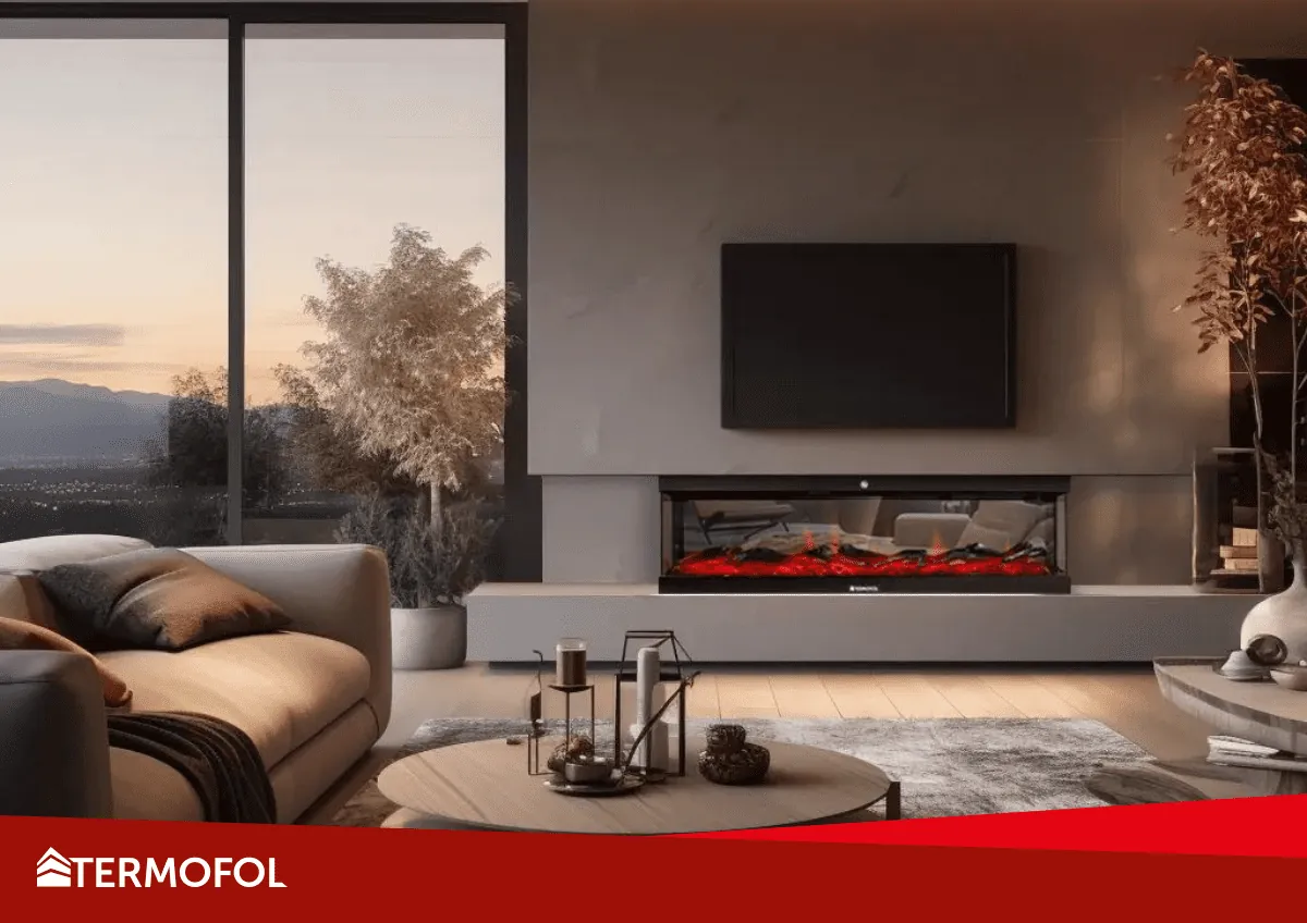 Kamin im Wohnzimmer – Arrangements und Inspirationen für den Winter 2023