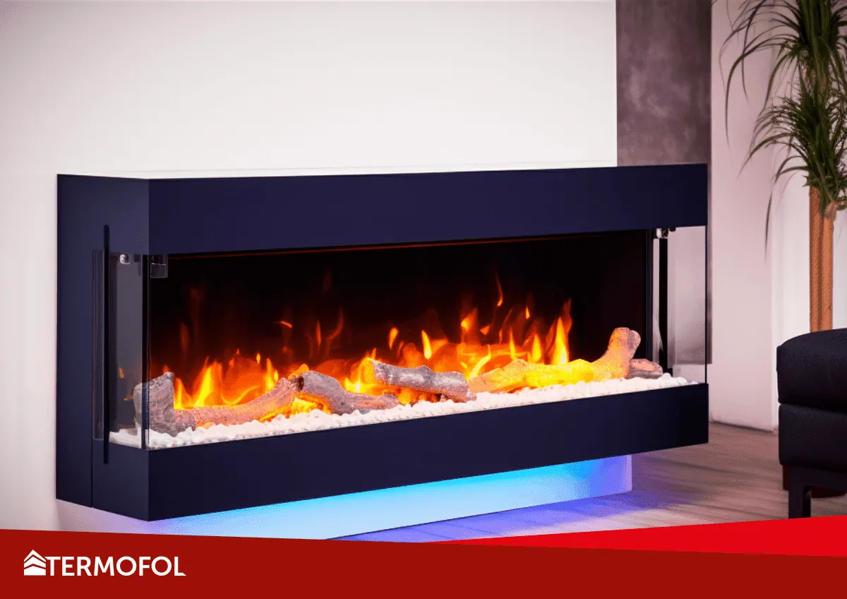 Der elektrische Kamin als Alternative in Städten mit einem Verbot für traditionelle Kamine
